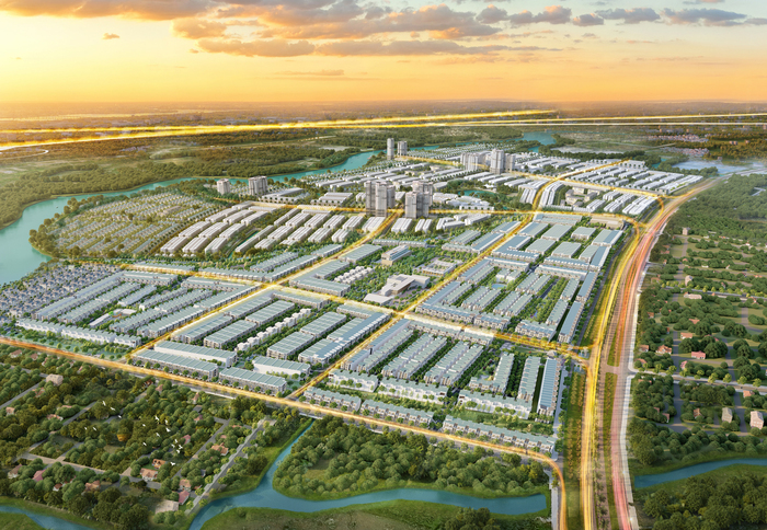 phối cảnh dự án nhà phố T&T City Millennia